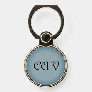 Blue Gray Pop Socket  Phone Ring Stand