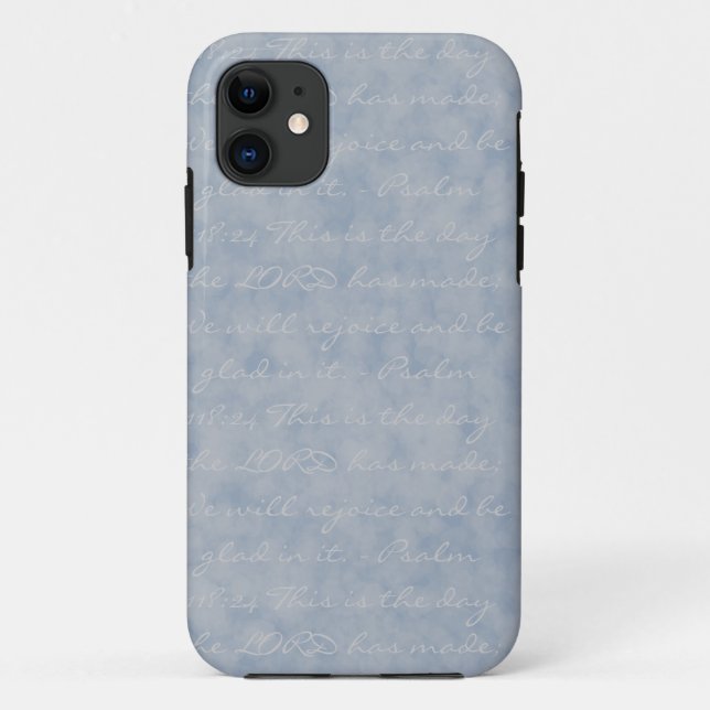 Blue/Gray Texture Case-Mate iPhone Case (Back)