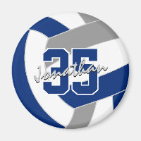 blue gray volleyball team colors gifts