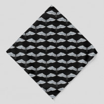 Blue-gray wings bandana