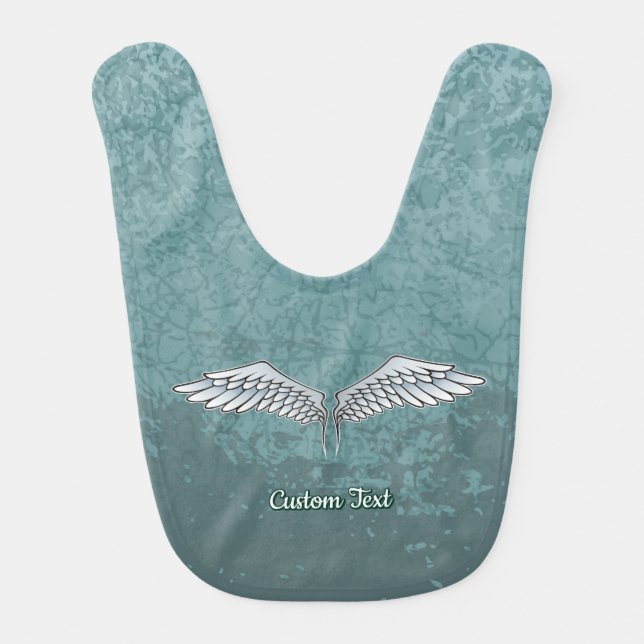 Blue-Gray Wings Bib (Front)