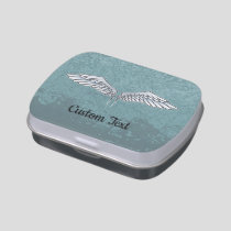 Blue-Gray Wings Candy Tin