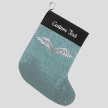 Blue-Gray Wings Christmas Stocking