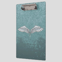 Blue-gray wings clipboard