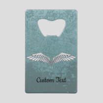 Blue-Gray Wings Credit Card Bottle Opener