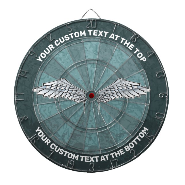 Blue-gray Wings Dart Board (Front)