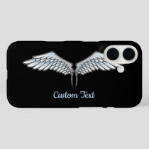 Blue-Gray Wings iPhone Case
