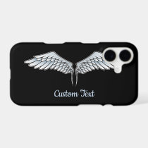 Blue-Gray Wings iPhone Case