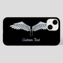 Blue-Gray Wings iPhone Case