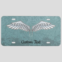 Blue-Gray Wings License Plate