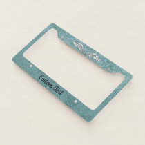 Blue-Gray Wings License Plate Frame