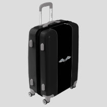 Blue-gray wings luggage