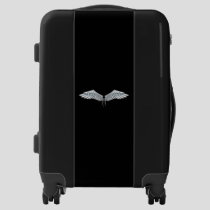 Blue-gray wings luggage