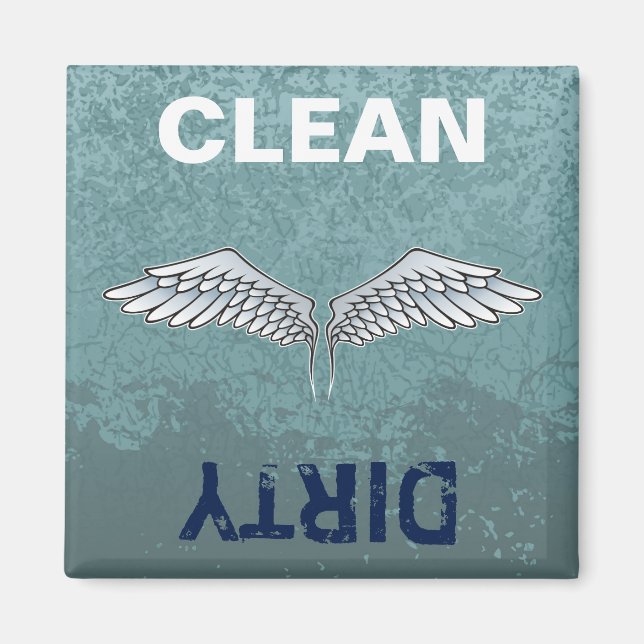 Blue-Gray Wings Magnet (Front)