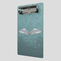 Blue-gray wings mini clipboard