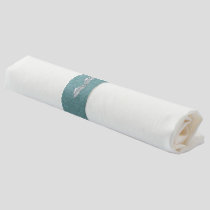 Blue-gray wings napkin bands