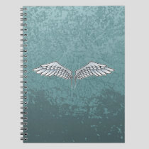 Blue-gray wings notebook