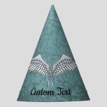 Blue-Gray Wings Party Hat