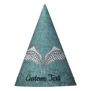 Blue-Gray Wings Party Hat