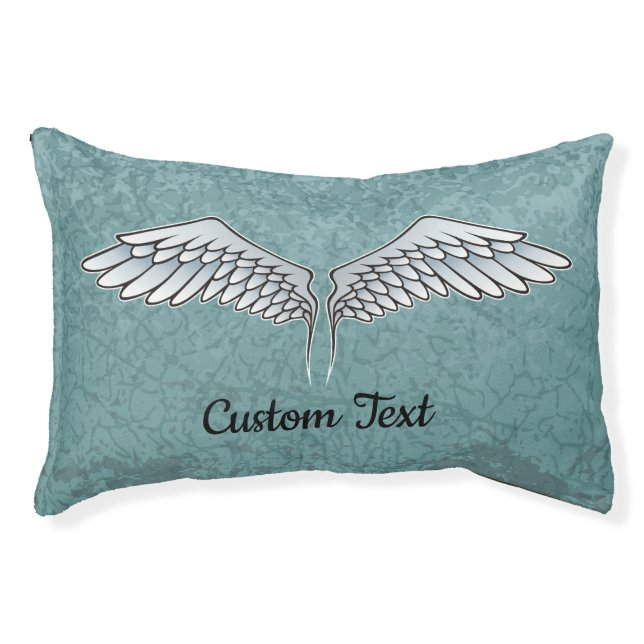 Blue-Gray Wings Pet Bed (Front)