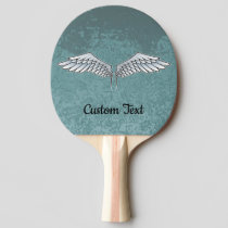 Blue-Gray Wings Ping-Pong Paddle