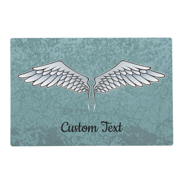 Blue-Gray Wings Placemat (Front)