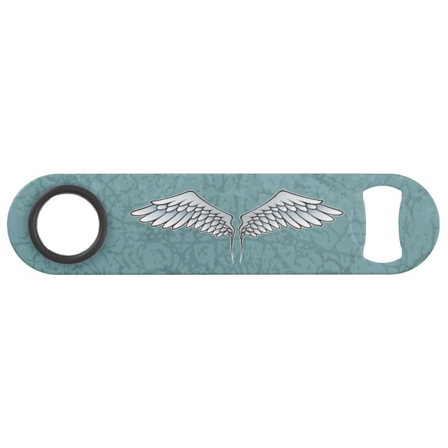 Blue-Gray Wings Speed Bottle Opener (Front (Horizontal))