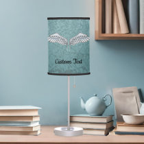 Blue-Gray Wings Table Lamp