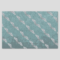 Blue-gray wings tissue paper