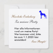 Blue Great Dane (Back)