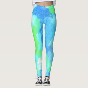 Globe print leggings cheap