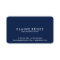 Blue Green and Gold Splatter Business card