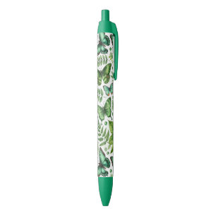 Blue-Green Butterflies Pen