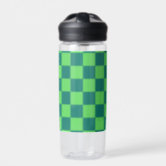 Checkered (Pink & White Pattern) Water Bottle