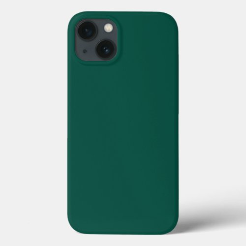 Blue_green color wheel Deep Sea Green  iPhone 13 Case