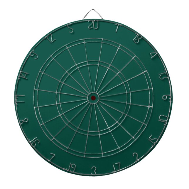 Blue-green (color wheel) Deep Sea Green  Dart Board (Front)