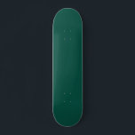 Blue-green (color wheel) Deep Sea Green  Skateboard<br><div class="desc">Blue-green (color wheel) Deep Sea Green</div>