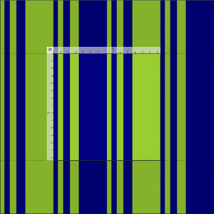 Blue & Green Colored Lines/Stripes Pattern Fabric