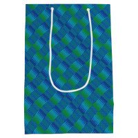 Two Tone Kente Bag (Medium) NAVY, Bag