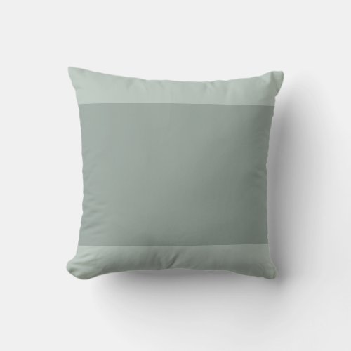 Blue Green Combination Elegant Colors Modern Chic Throw Pillow