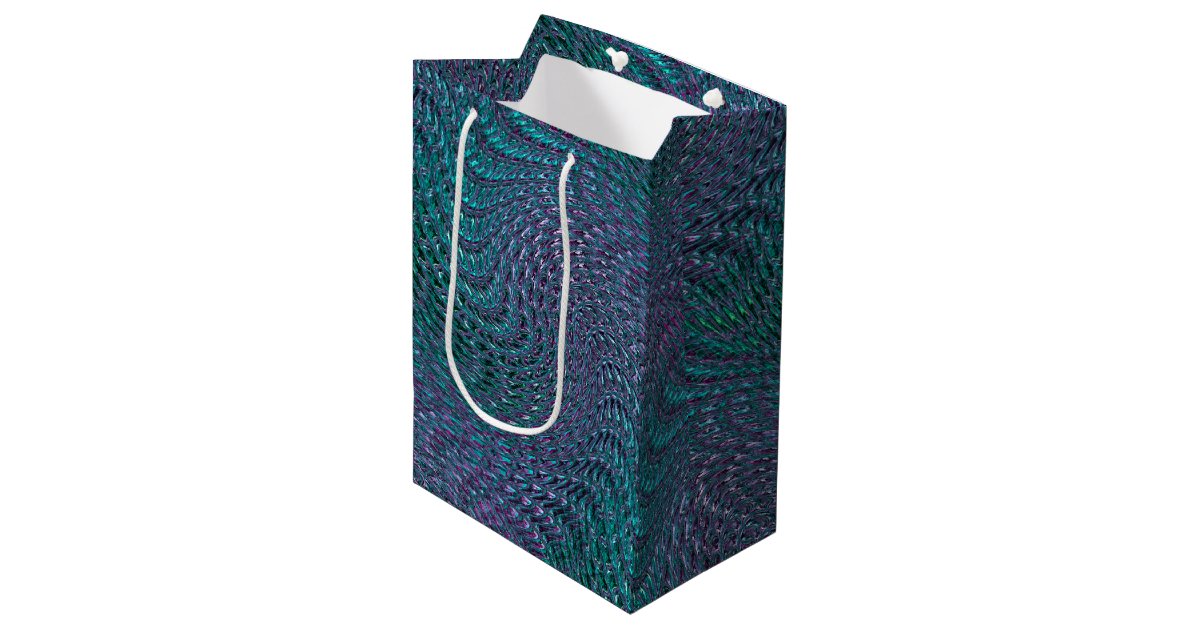 Blue Green Decorative Gift Bag
