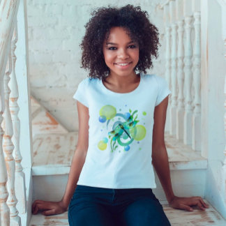 Blue Green Dragonfly Shirt