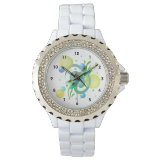 Blue Green Dragonfly Watch