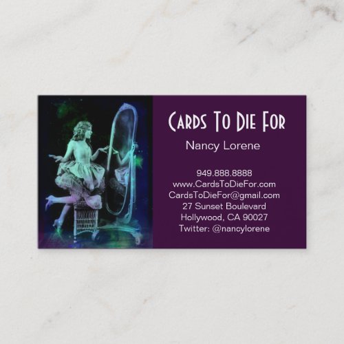 Blue Green Dream - Alicia Business Cards