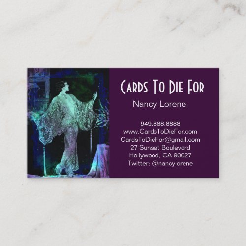 Blue Green Dream - Vanya Business Card