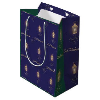 Blue Green Eid Gift Bag