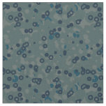 blue green geometric fabric