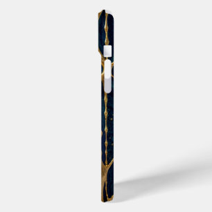 Blue, green, gold iPhone 15 plus case
