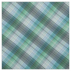 Blue green into the cage . fabric