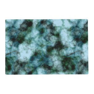 Blue Green marble Placemat